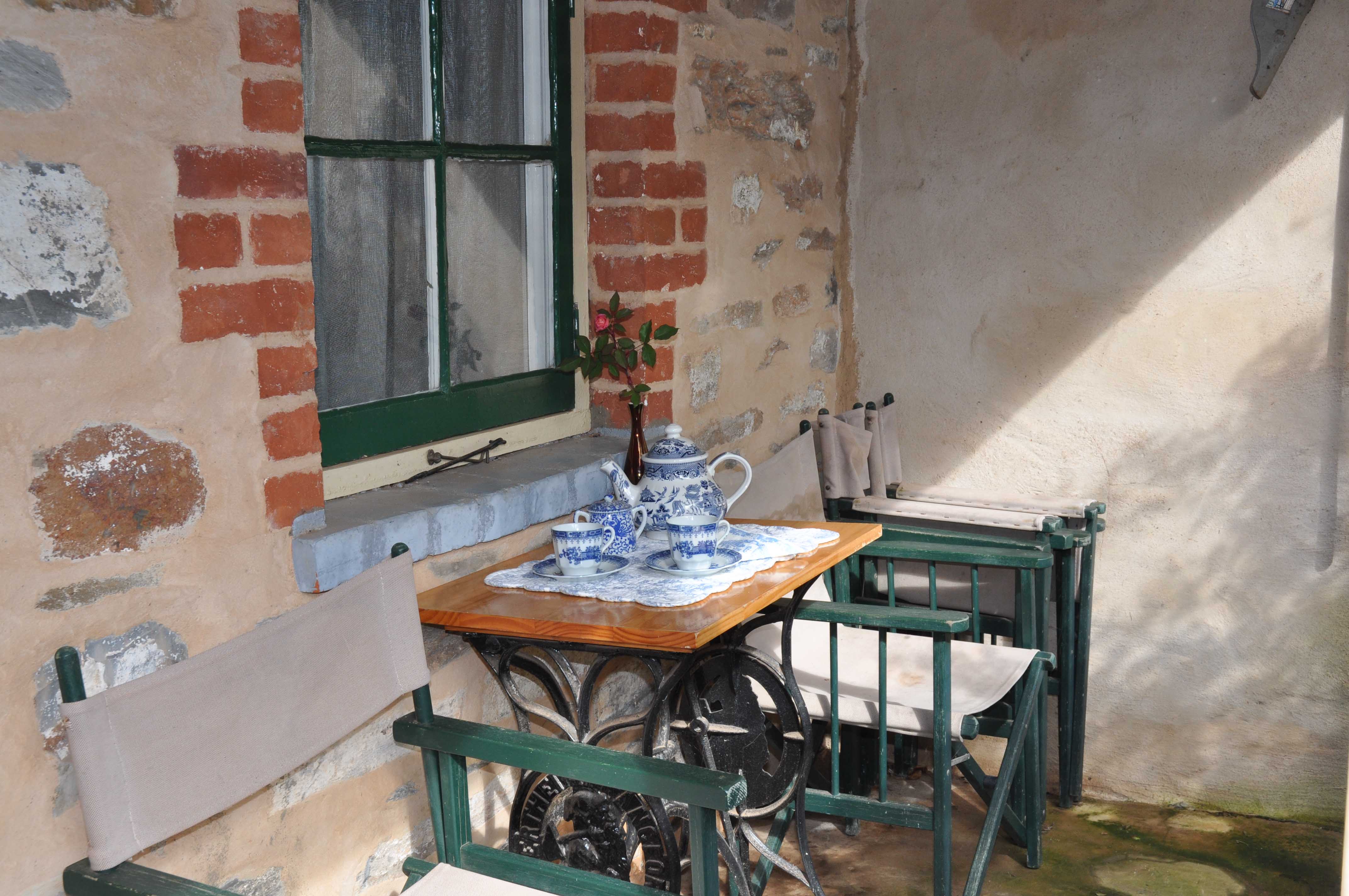 China on the veranda